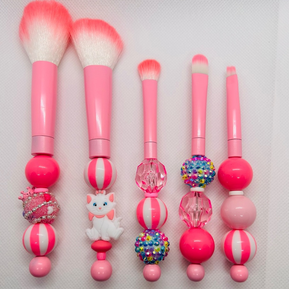 Disney Inspired Beaded Makeup Brush Sets